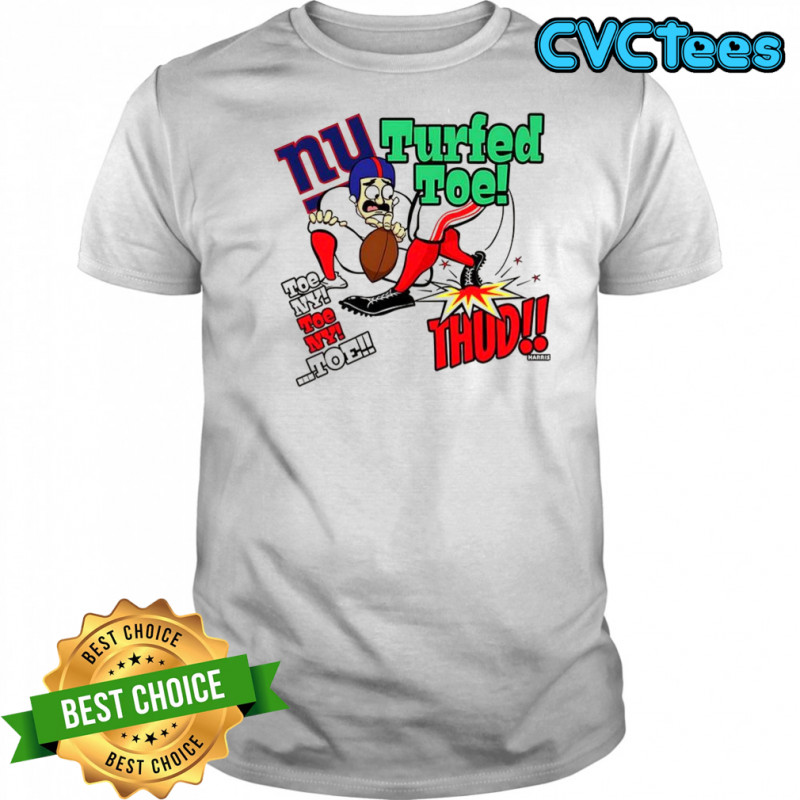 New York Giants Turfed Toe cartoon shirt