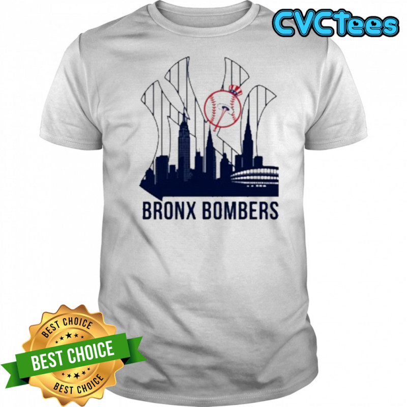 New York Yankees Bronx Bombers City Logo T-Shirt
