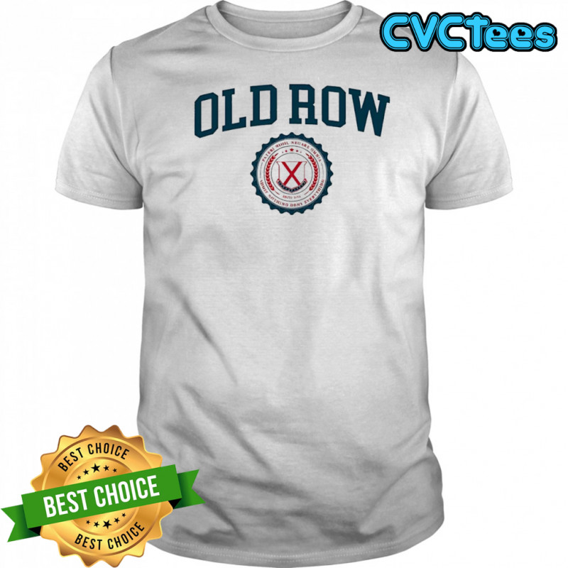 Old Row Collegiate Crest 2.0 logo shirt