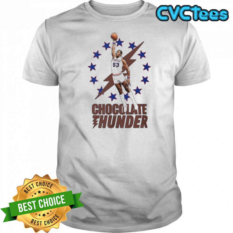 Philadelphia 76ers Philly Chocolate Thunder T-shirt
