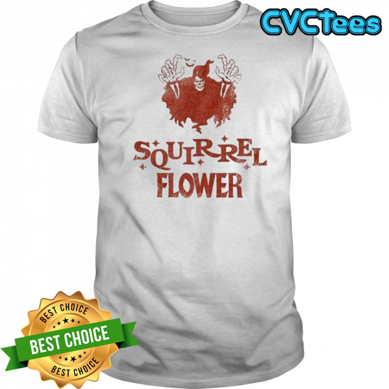 Squirrel Flower Spirit Flower Grim Reaper T-shirt