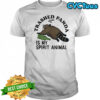 Trashed Panda is My Spirit Animal Funny Racoon Meme Shirt