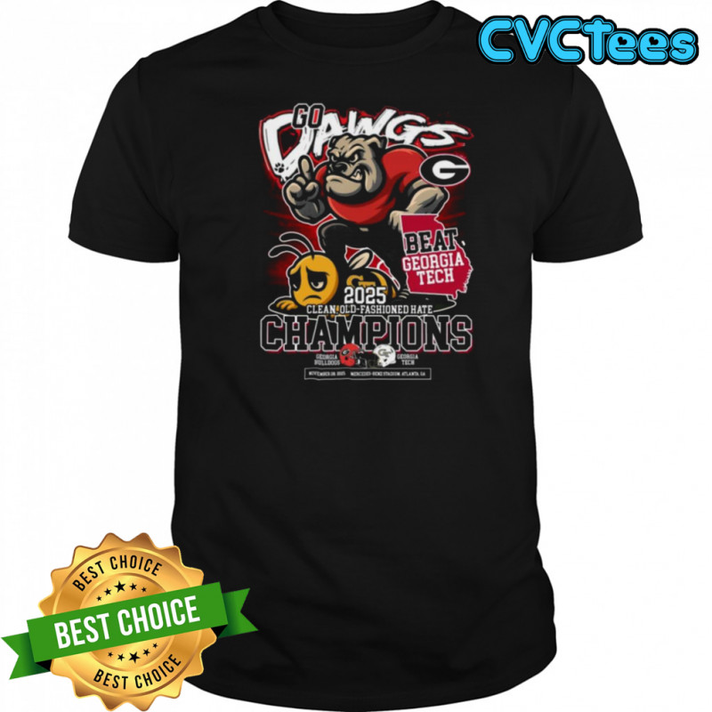2025 Clean Old Fashioned Hate Champions T Shirt