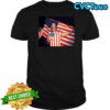 Arnold Schwarzenegger US Citizenship 1983 American flag retro shirt