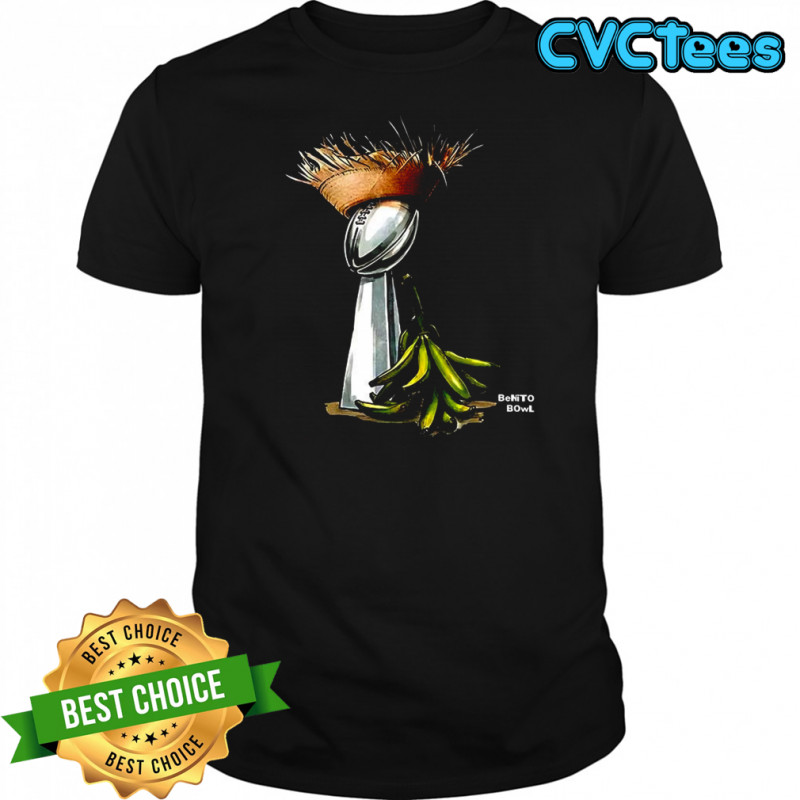 Bad Bunny Benito Bowl trophy retro style shirt