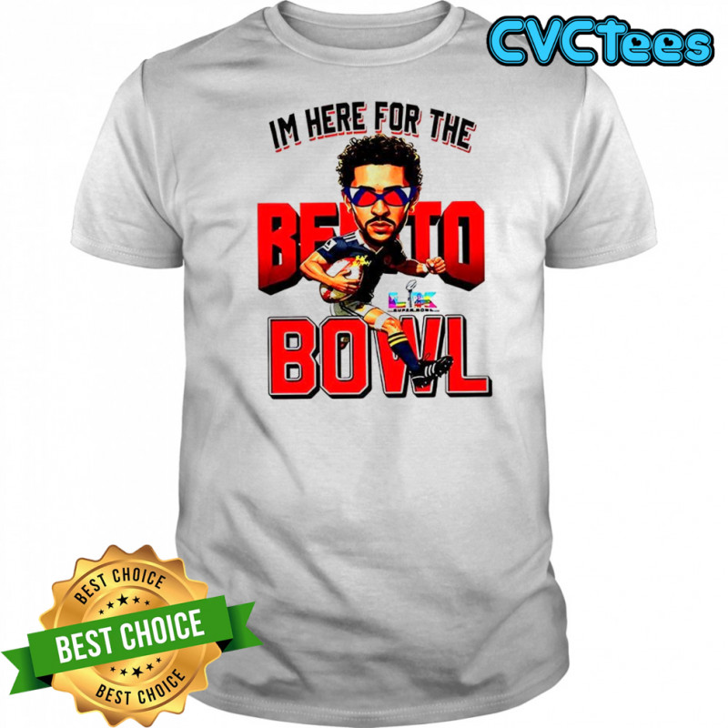 Bad Bunny super bowl I’m here for the benito bowl shirt