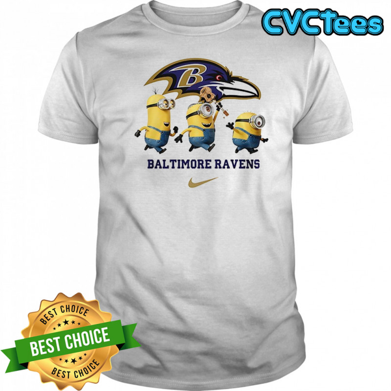 Baltimore Ravens x Minions this is Chiefs country shirt