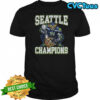 Blitz Seattle Seahawks mascot beat San Francisco 49ers Football Seattle Champions shirt