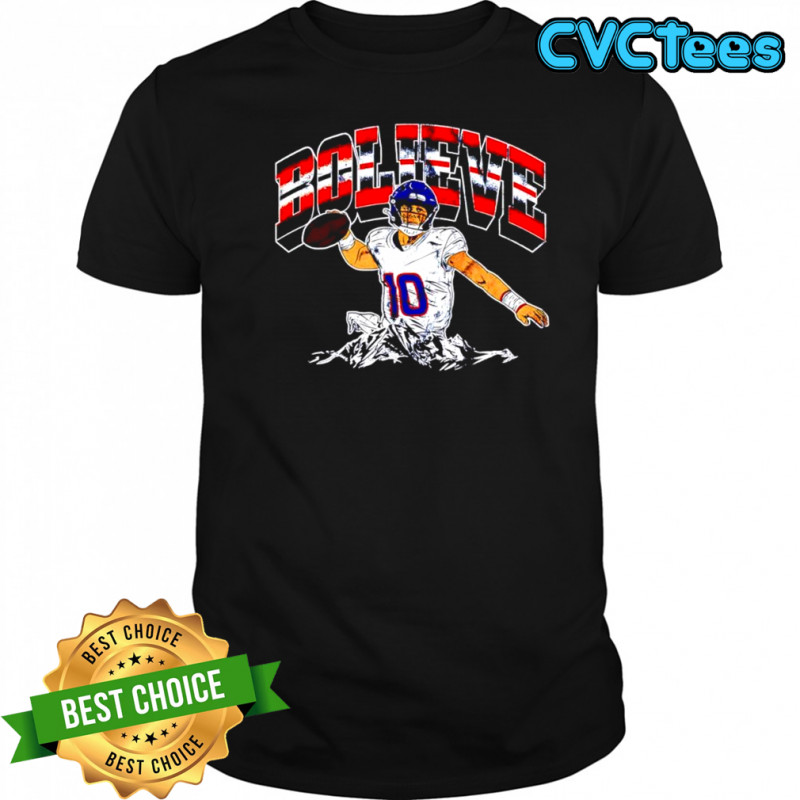 Bolieve Bo Nix Denver Broncos graphic shirt