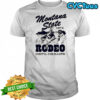 Brenna Greene Montana State 1972 Rodeo Nat’l Champs cowboy retro shirt