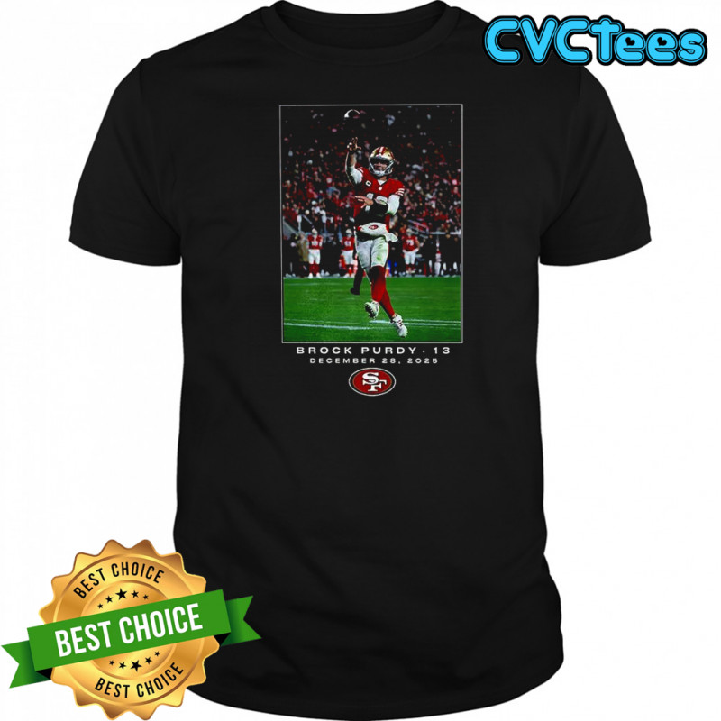 Brock Purdy San Francisco 49ers NFL Flash Features Week 17 shirt