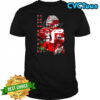 Caleb Downs Ohio State Buckeyes NCAA vertical name football player graphic shirt