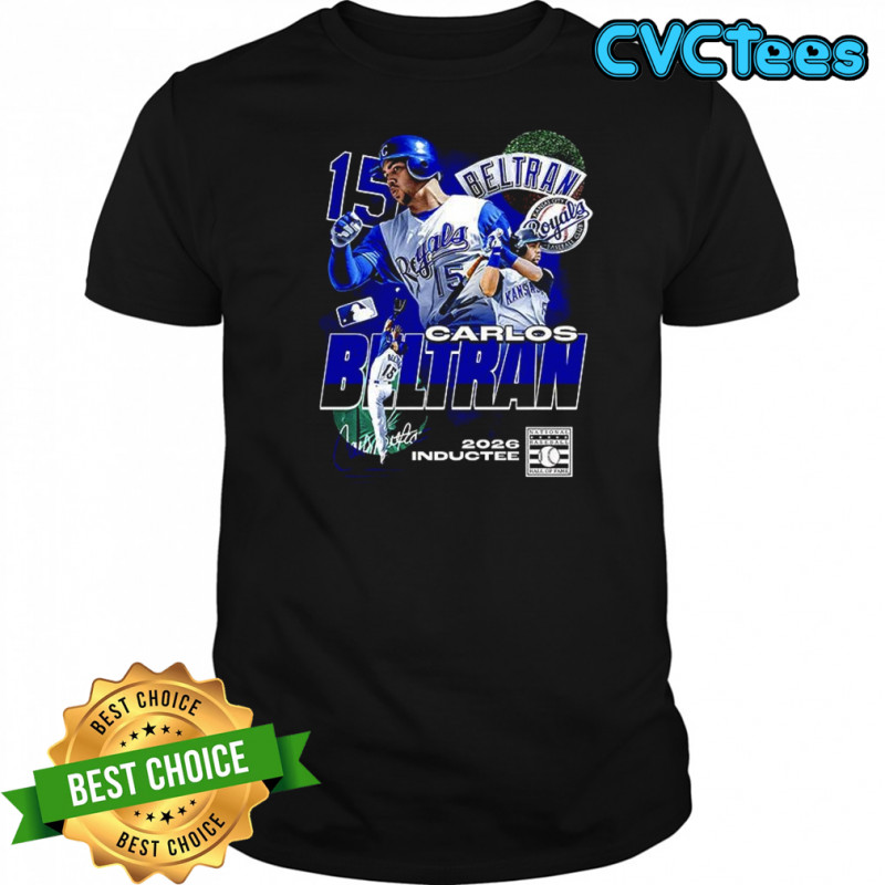 Carlos Beltran Kansas City Royals 2026 Hall of fame shirt