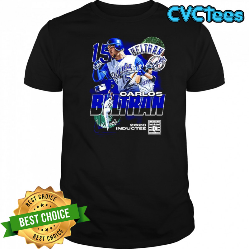 Carlos Beltran Kansas City Royals baseball 2026 Hall of fame graphic shirt