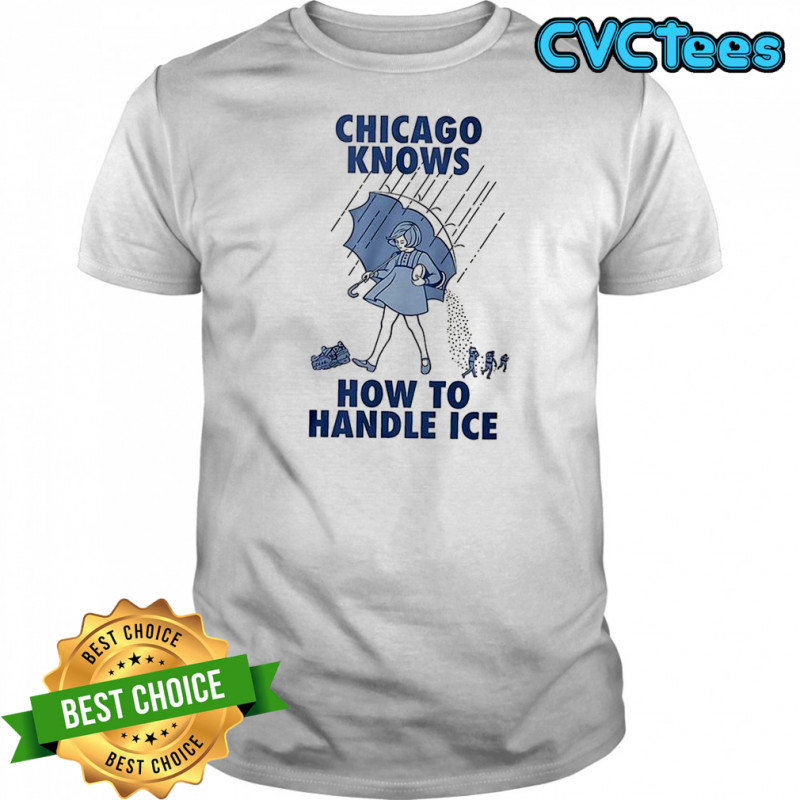 Chicago knows how to handle ice Morton Salt shirt