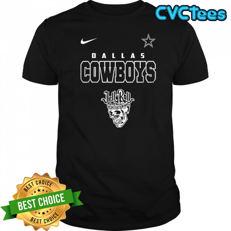 Dallas Cowboys x Jelly Roll meets football logo shirt