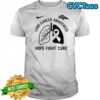 Denver Broncos Lung Cancer awareness hope fight cure my mom’s fight is my fight shirt