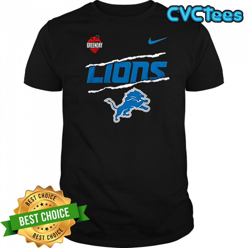 Detroit Lions x Green Day graphic shirt