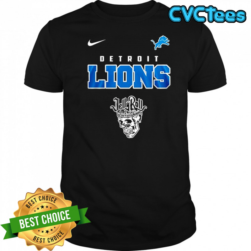 Detroit Lions x Jelly Roll meets football logo shirt