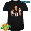 Drake Maye New England Patriots NFL middle finger party meme shirt