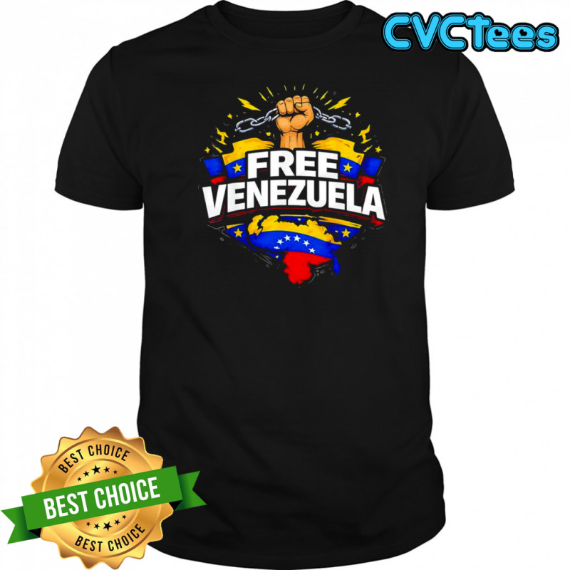 Free Venezuela graphic shirt