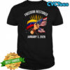 Freedom restored january 2026 Venezuela freedom flag shirt