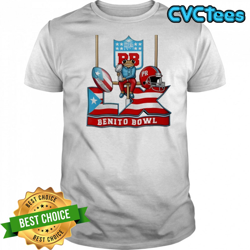 Frog Football Champion Benito Bowl LX Graphic Shirt