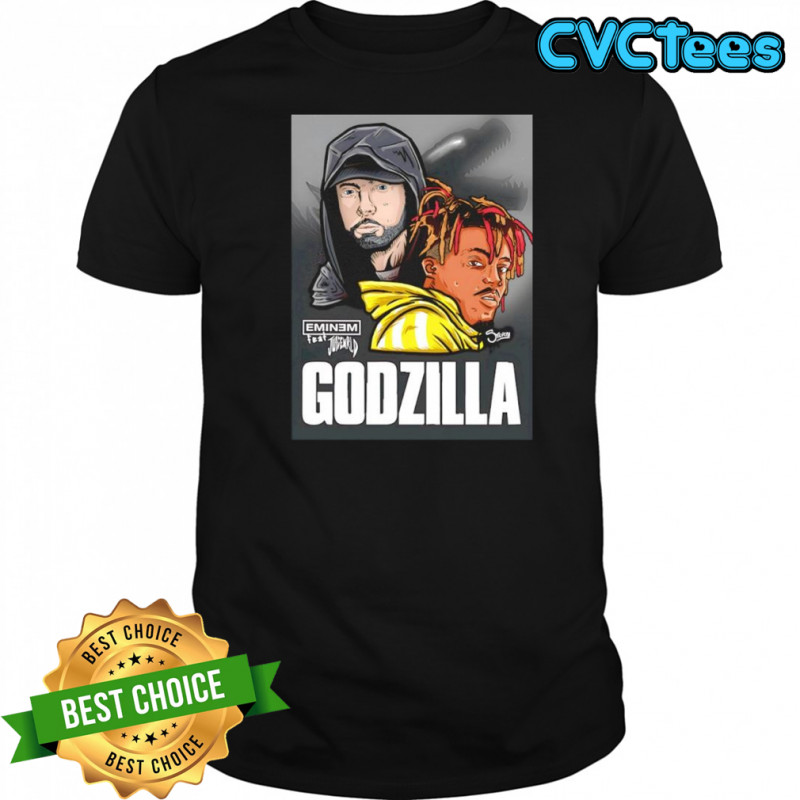 Godzilla Music to Be Murdered By album poster shirt