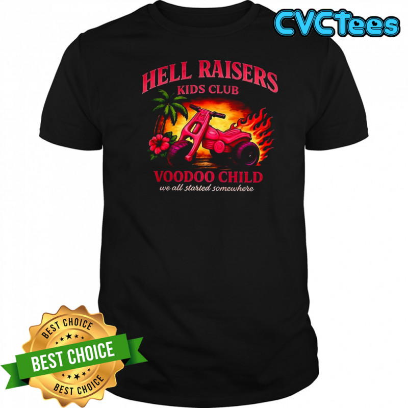 Hell Raisers kids club Voodoo Child shirt