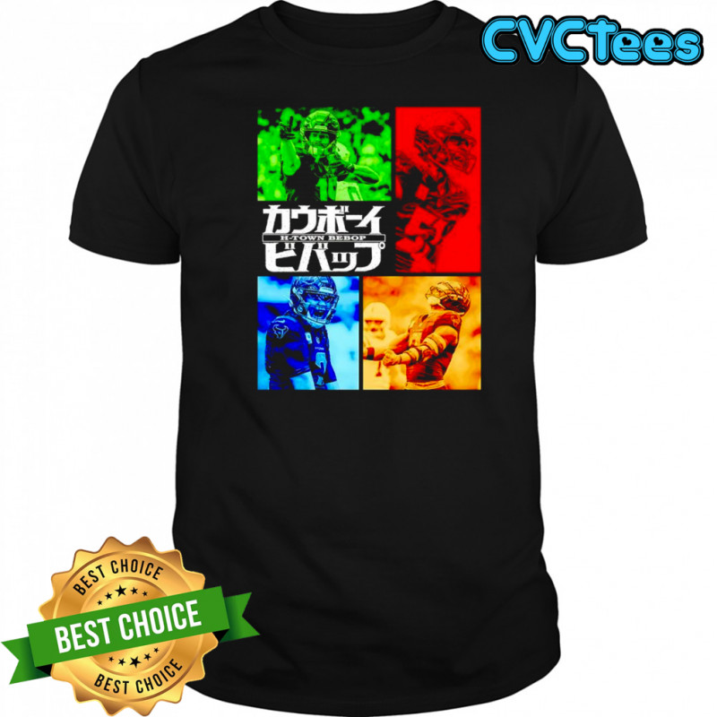 Houston Texans NFL X Cowboy Bebop anime shirt