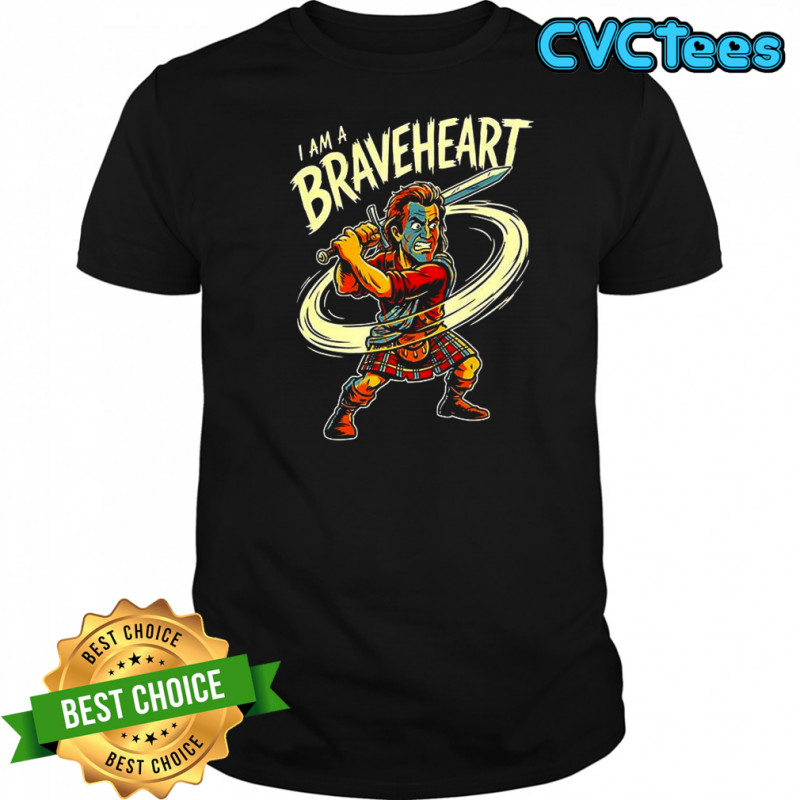 I am a Braveheart William Wallace cartoon shirt