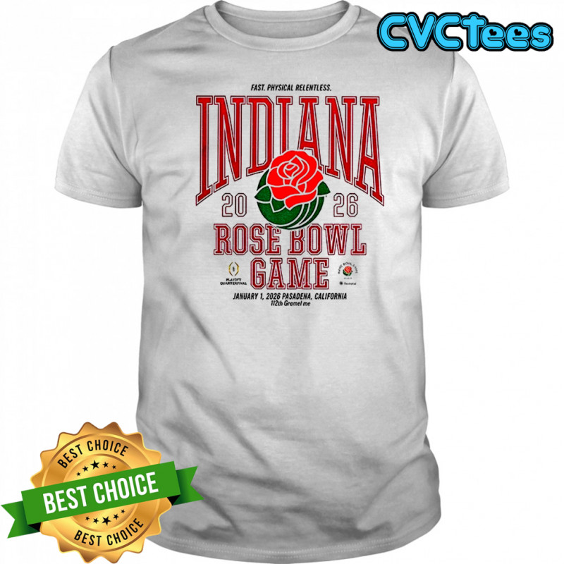 Indiana Hoosiers Football Big 10 Champions Rose Bowl Game shirt