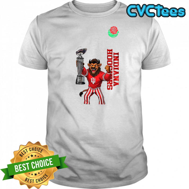 Indiana Hoosiers Rose Bowl Champions undefeated perfect season go Big Red team graphic shirt