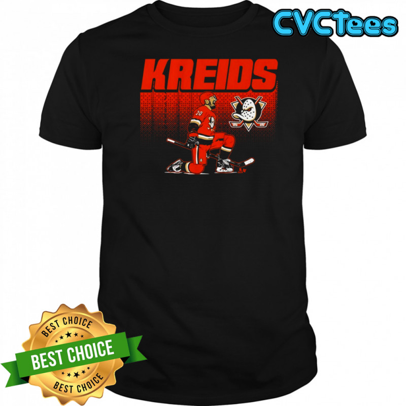 Kreider Celly Anaheim Ducks hockey shirt