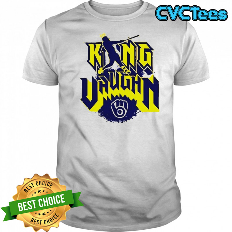 Milwaukee Brewers King Vaughn Baseball shirt