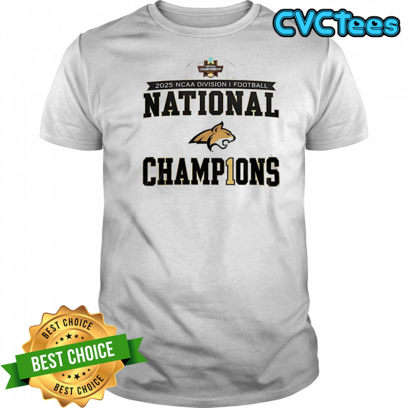 Montana State 2025 NCAA Division Football Champions shirt