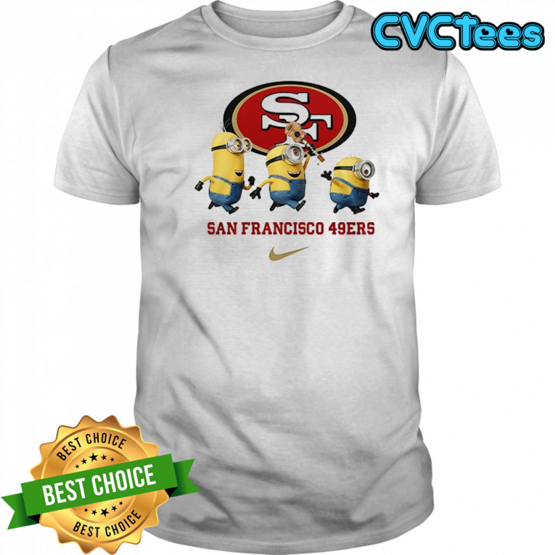 San Francisco 49ers x Minions this is Chiefs country shirt
