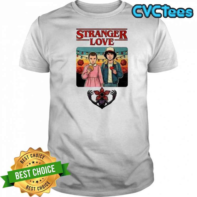 Stranger Love Retro 80s Valentine’s Day Funny Hawkins shirt