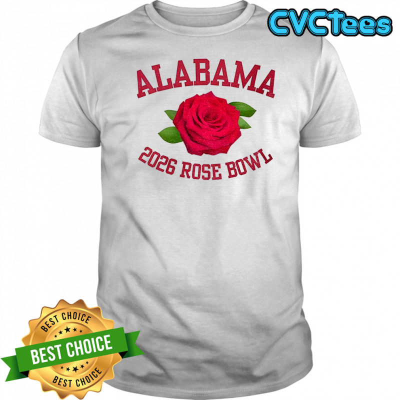 University of Alabama Crimson Tide 2026 Rose Bowl shirt