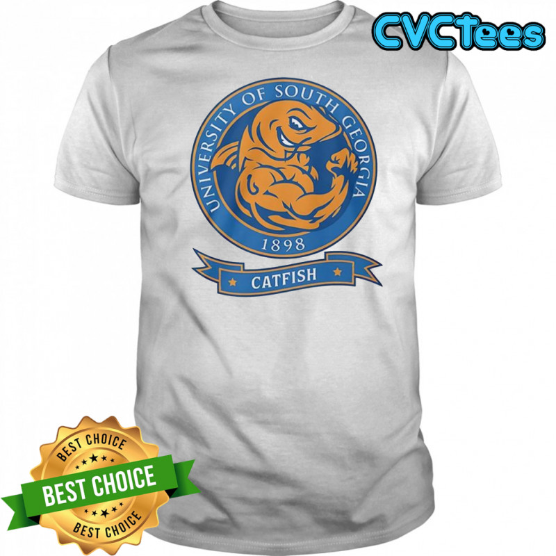 University of south georgia catfish mascot 1898 shirt
